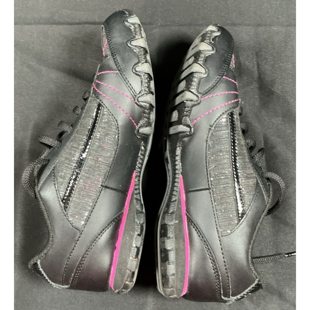 Skechers Womens Athletic Sneaker Shoes Black Pink Size 6 - Picture 4 of 10
